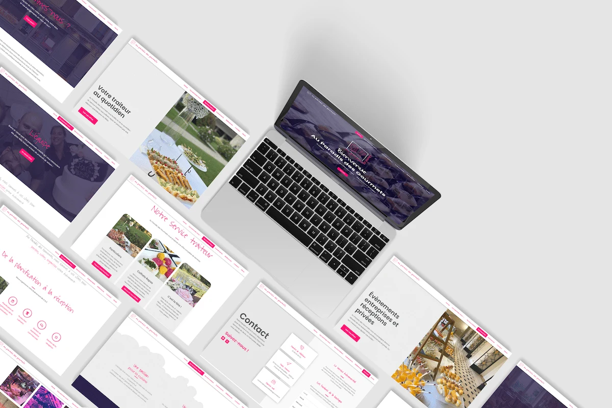 Refonte du site web d&rsquo;un traiteur